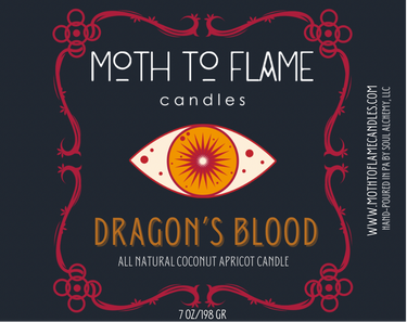 Dragon's Blood - Moth to Flame Candles